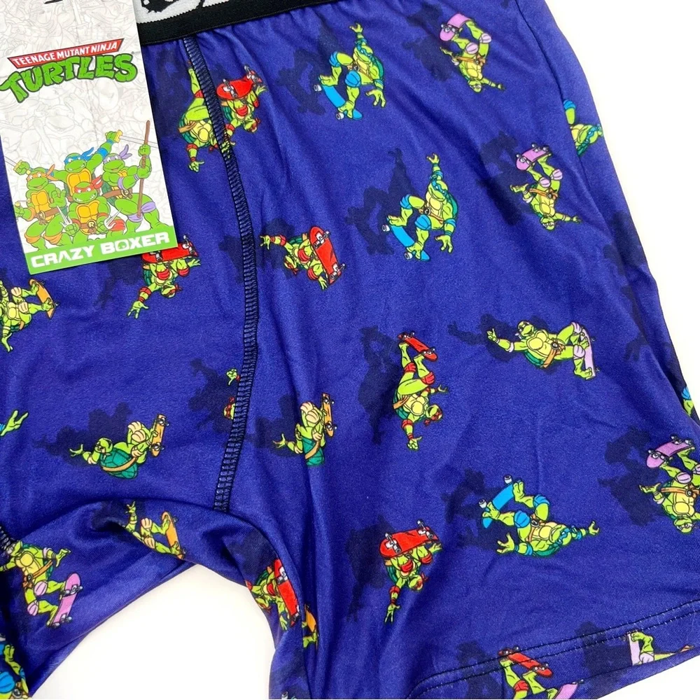 TMNT Teenage Mutant Ninja Turtles Crazy Boxer Briefs Mens Size Large Underwear